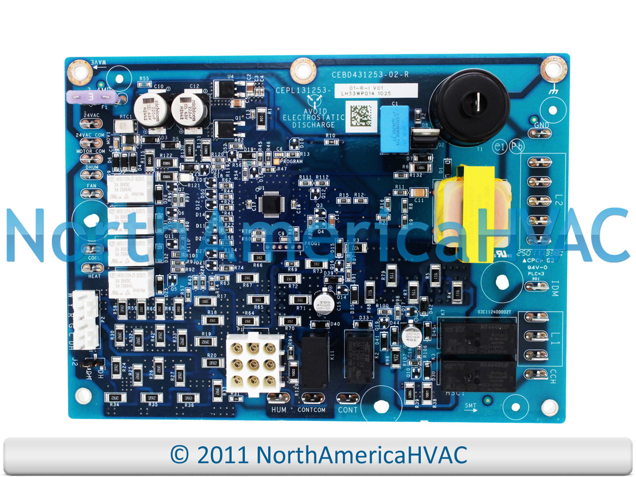 OEM Carrier Bryant Payne Furnace Control Board Replaces LH33WP009